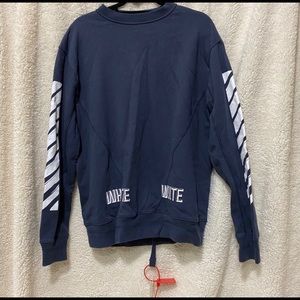 Vintage Off-White diagonal sweatshirt